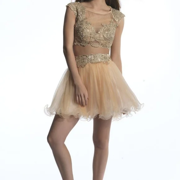 Dave & Johnny Prom or Special Occasion Dress Sz4 - Picture 2 of 3